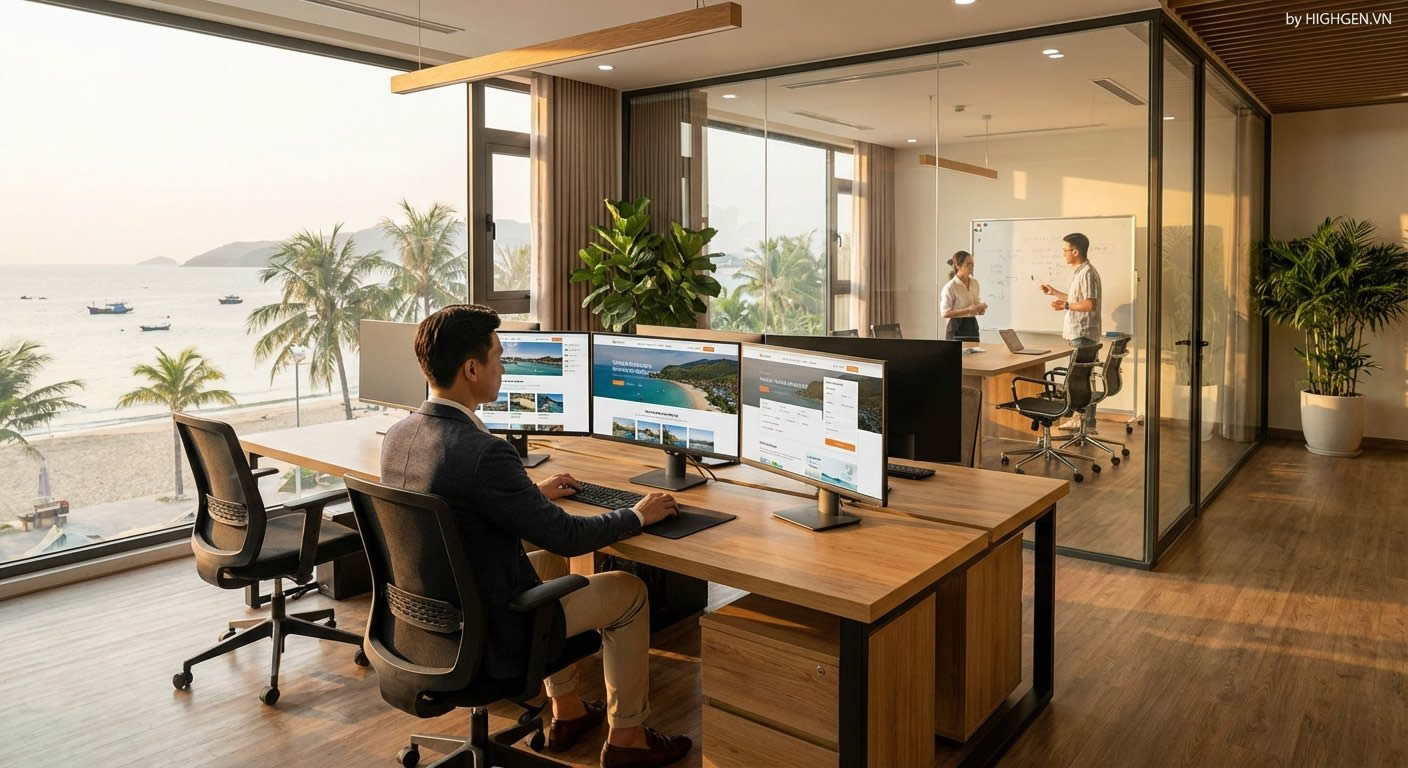 thiết kế web nha trang